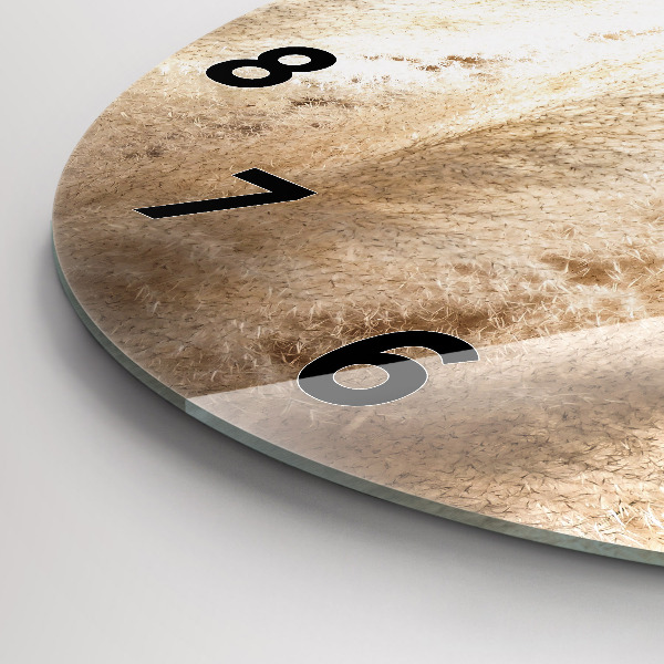 Reloj redondo pared Grano abstracto