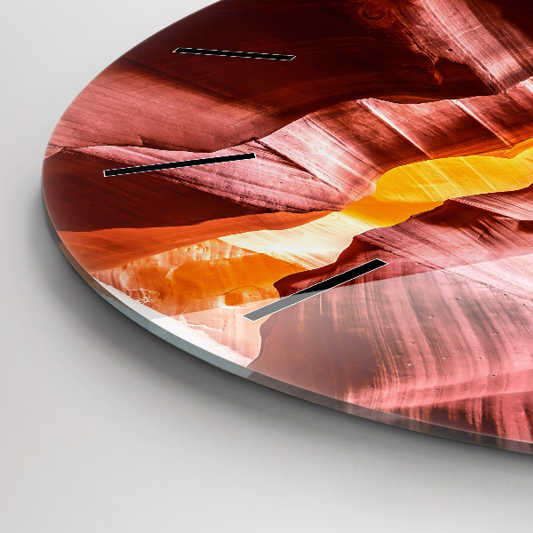 Reloj redondo pared Cañón de arena