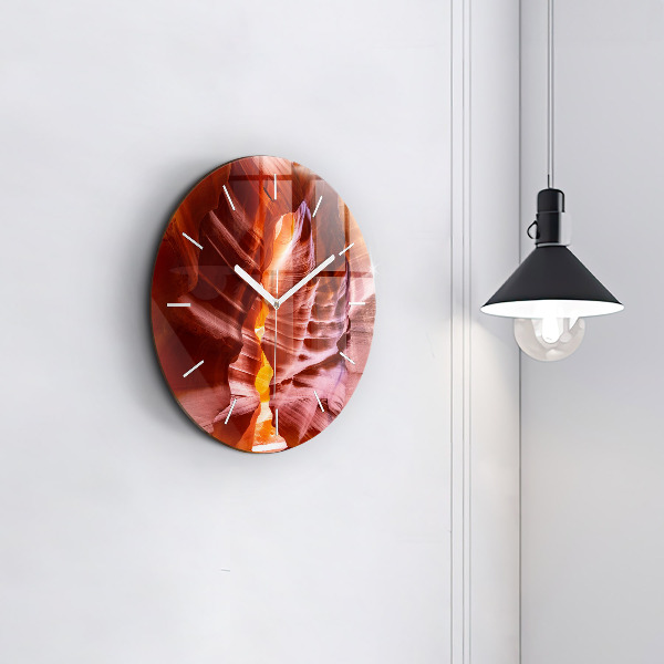 Reloj redondo pared Cañón de arena