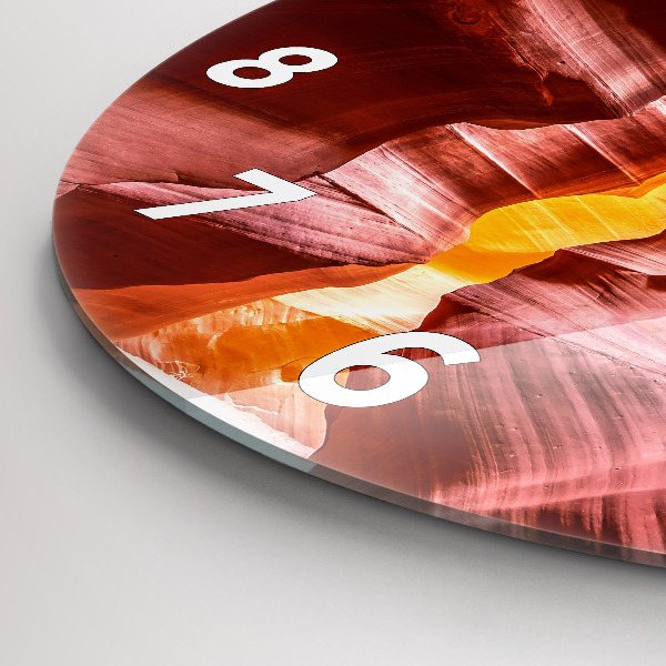 Reloj redondo pared Cañón de arena