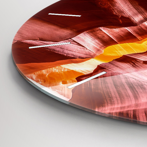 Reloj redondo pared Cañón de arena