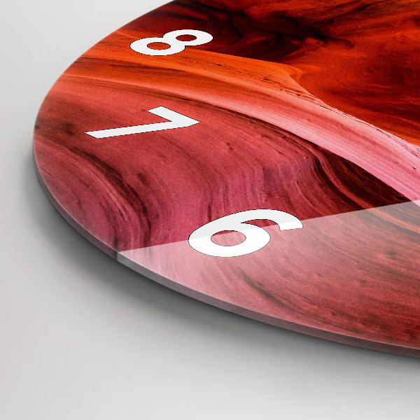 Reloj de pared redondo Cañón