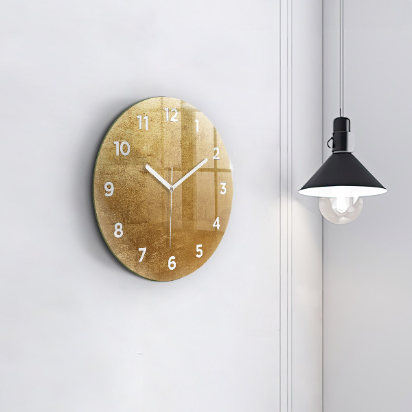 Reloj de pared redondo Lienzo decorativo