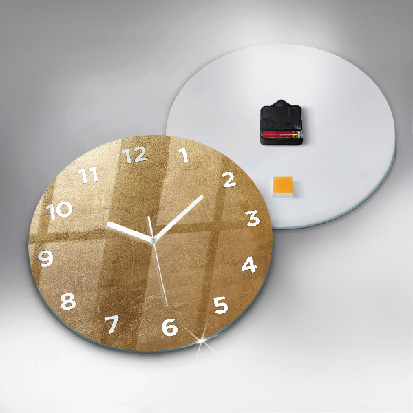Reloj de pared redondo Lienzo decorativo