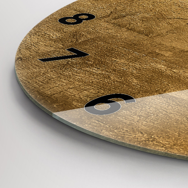 Reloj de pared redondo Lienzo decorativo