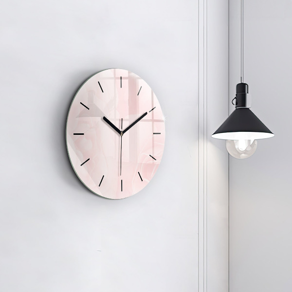 Reloj de pared redondo Rosas en flor