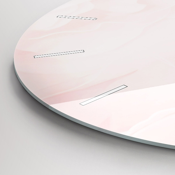 Reloj de pared redondo Rosas en flor