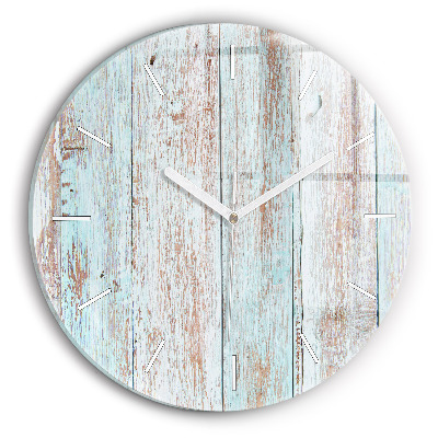 Reloj de pared redondo Madera al pastel