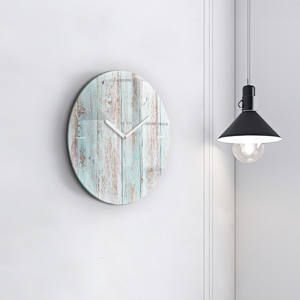 Reloj de pared redondo Madera al pastel