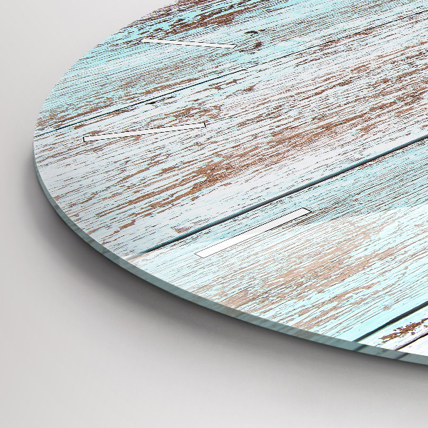 Reloj de pared redondo Madera al pastel