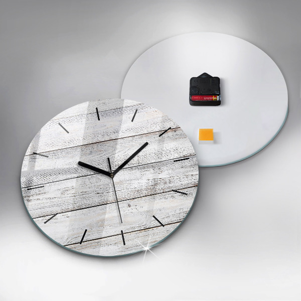 Reloj redondo pared Tablas pintadas