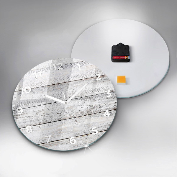 Reloj redondo pared Tablas pintadas