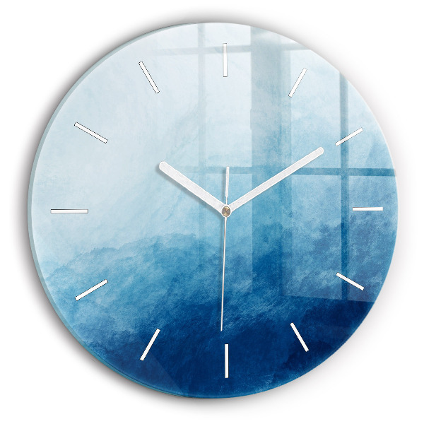 Reloj de pared redondo Agua abstracta