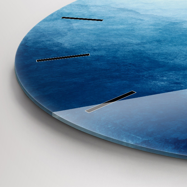 Reloj de pared redondo Agua abstracta