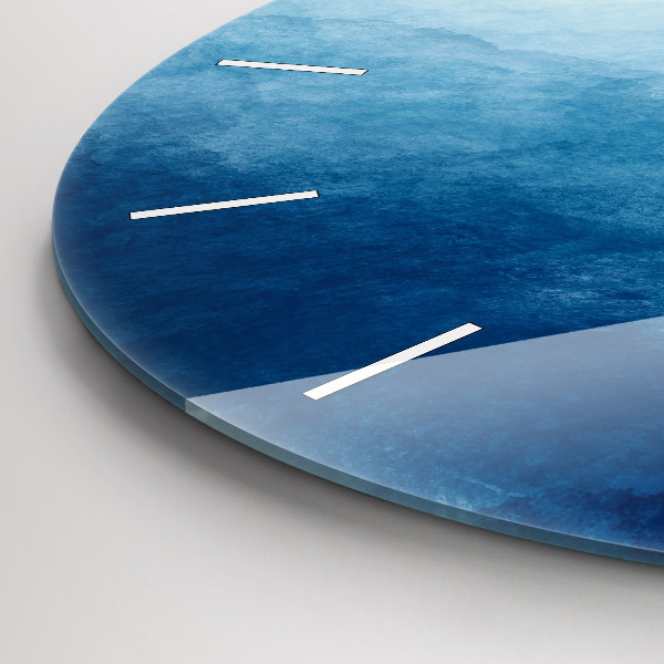 Reloj de pared redondo Agua abstracta