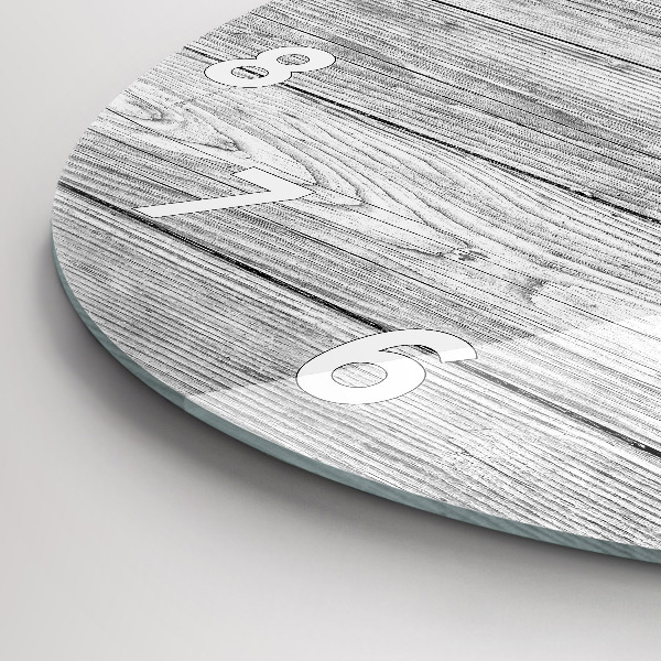 Reloj redondo pared Paneles de madera