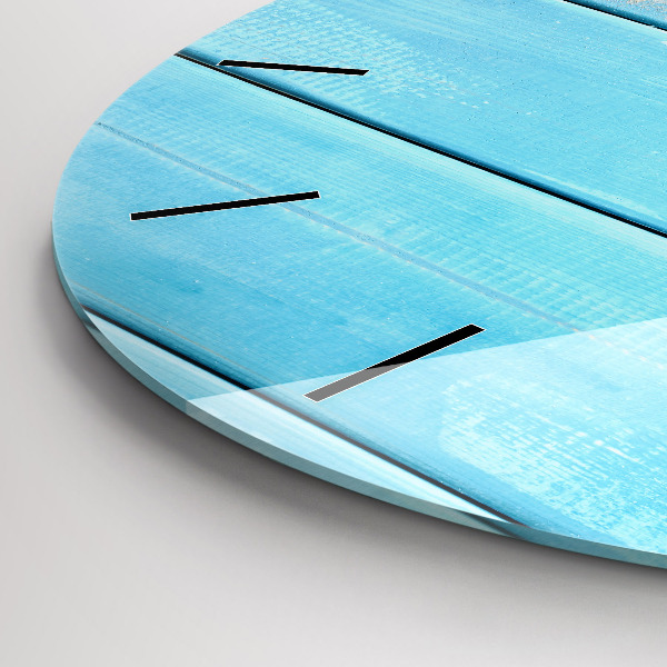 Reloj de pared redondo Accesorios de playa y tablas