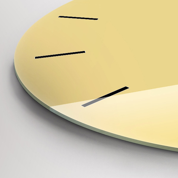 Reloj redondo pared Color crema