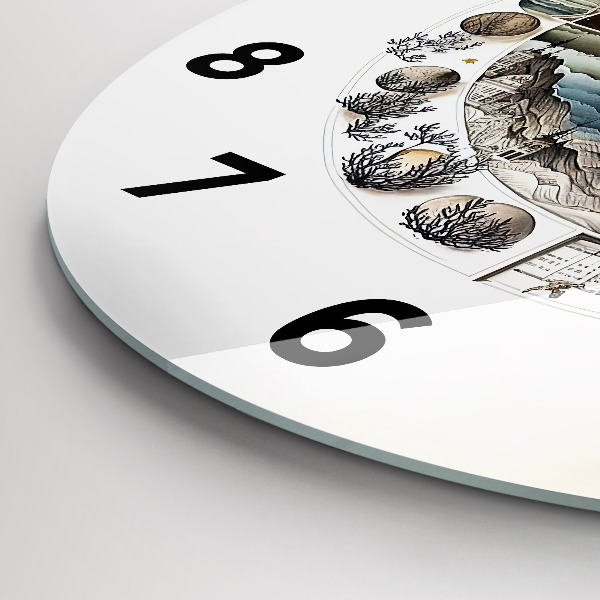 Reloj redondo pared Reloj astronomía