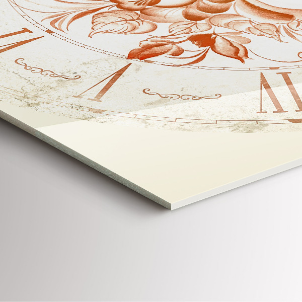 Reloj cuadrado Motivo romano