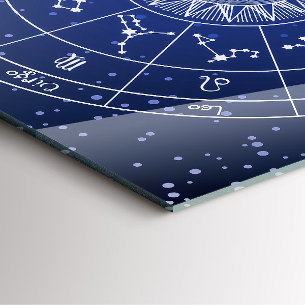 Reloj de pared cuadrado Las constelaciones zodiacales