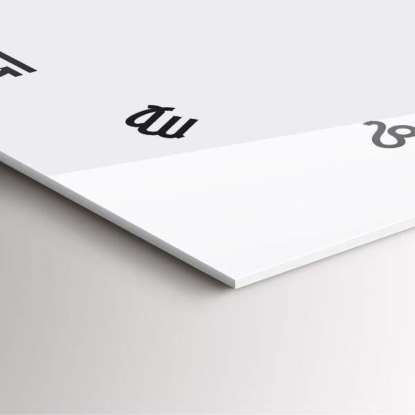 Reloj de pared cuadrado Zodíaco minimalista