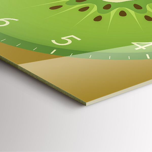 Reloj de pared cuadrado Kiwi