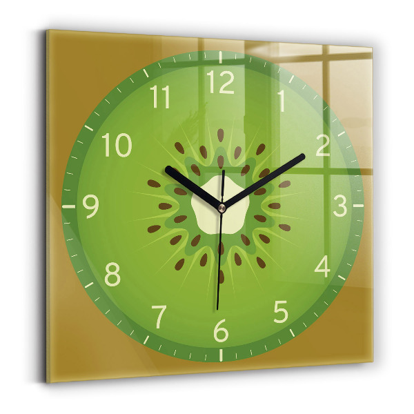Reloj de pared cuadrado Kiwi