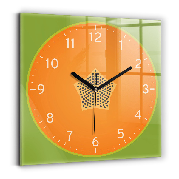 Reloj cuadrado Papaya