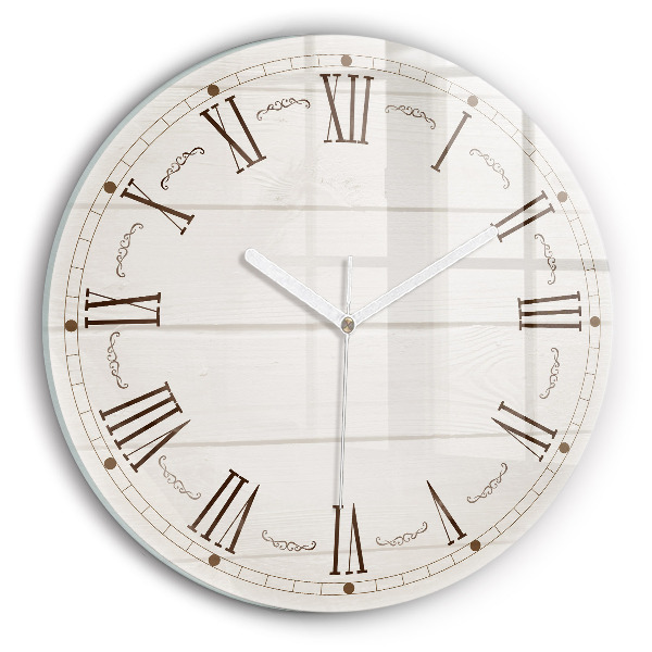 Reloj redondo pared Números romanos