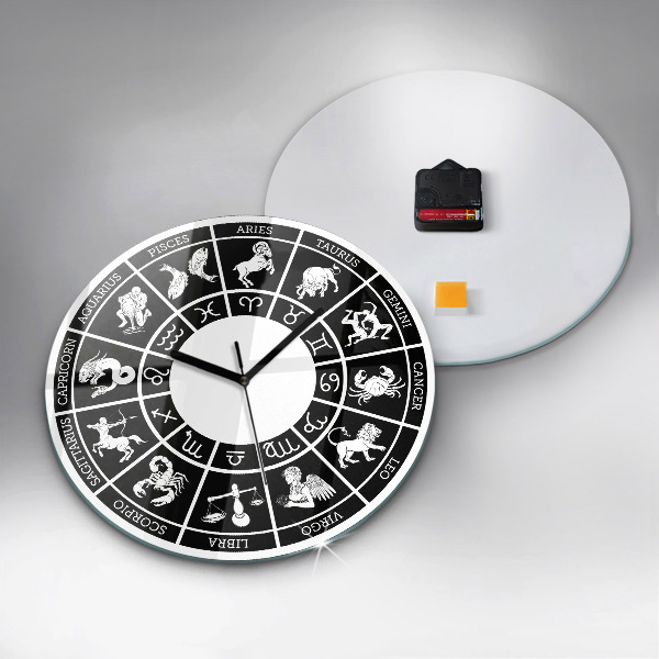Reloj de pared redondo Zodíaco